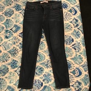JBrand cropped skinny jeans
